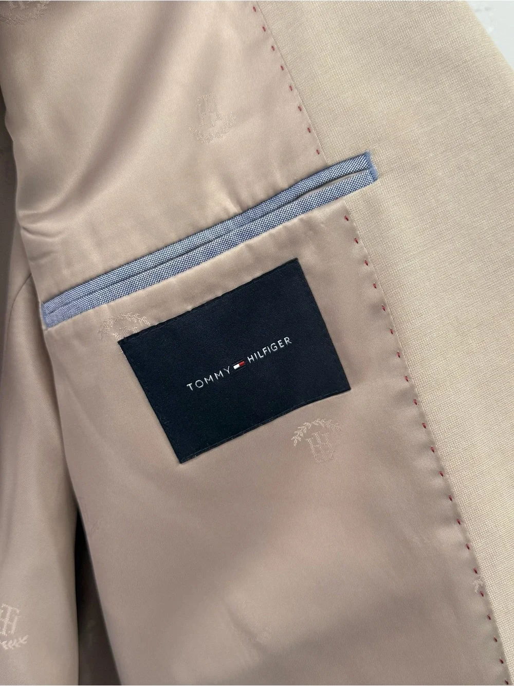 Tommy Hilfiger Tan Blazer Jacket Size 46L